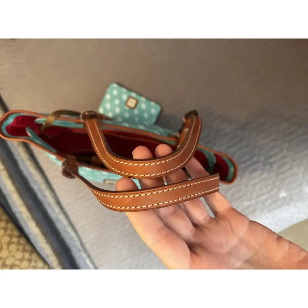 *DOONEY & BOURKE*Sea Foam*Gretta Small Leisure Shopper & Wristlet*18049N S10
